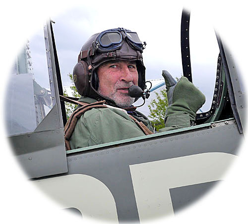 Andy in Spitfire